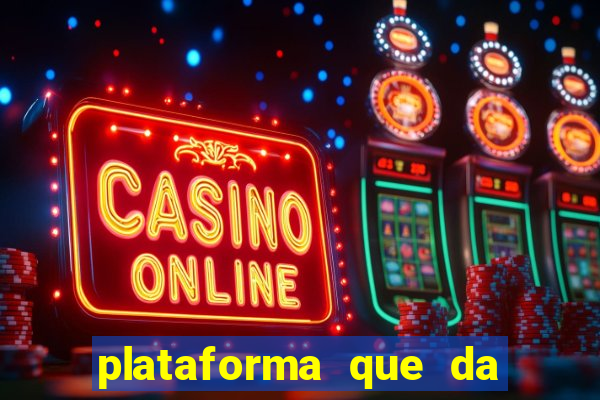 plataforma que da para depositar 1 real